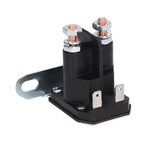 BigKing Rasentraktor Starter, Starterrelais Solenoid Aluminium ABS Kupfer DC 12V Rasentraktor Zubehör Passend für MT 725 04439B von BigKing