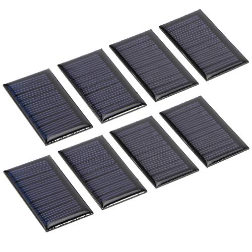 Mini Solar Panel, 8PCS 30MA 5V Mini Solarzellen Panels DIY Solar Epoxy Platte Elektrisches Spielzeug Materialien Photovoltaik Zellen Ladegerät Mini Solar Panel, 8PCS 30MA 5V Mini Solarzellen Panels DIY Solar Epoxy Platte Elektrisches Spielzeug Materialien Photovoltaik Zellen Ladegerät von BigKing