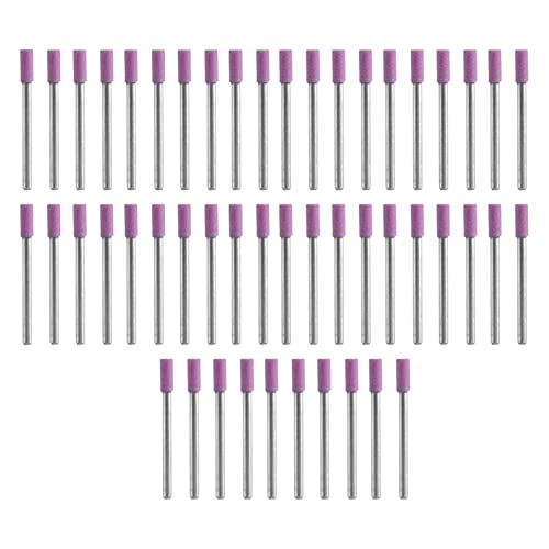 Schleifschaft, 50 Stück/Set Schleifscheibe zum Schärfen von Schaft-Rotationswerkzeugen mit 4 mm Schleifsteinkopf von BigKing