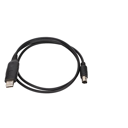 Schreibfrequenzkabel, 8-poliger Mini-DIN-Stecker, stabiles USB-Programmierkabel für FT-100D, FT-817, FT-857, FT-897, CT-62 von BigKing