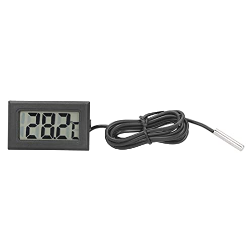 Thermometer, eingebettetes elektronisches Thermometer Mini digitales wasserdichtes Temperaturmessgerät für den Außenbereich von BigKing