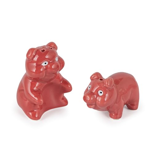 BigMouth Inc Salz- und Pfefferstreuer-Set "Freche Schweine von BigMouth