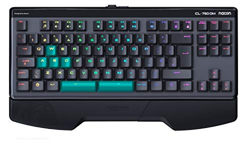 NACON CL-750OM Tastatur USB Italienisch Schwarz, Grau von NACON
