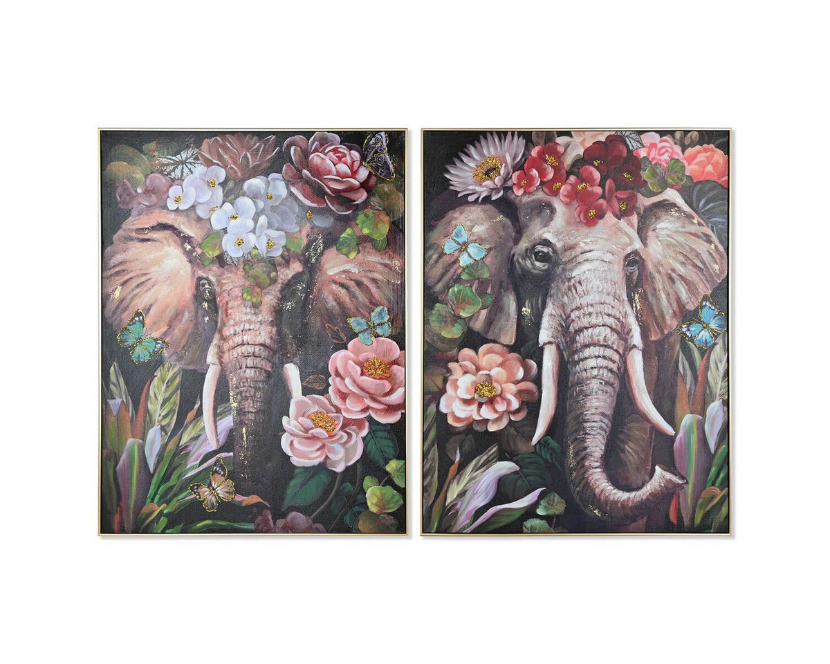 Bigbuy Bild Bild SanLov polystyrol Leinwand Elefant Historischer Safari-Stil 92 x Bigbuy Bild Bild SanLov polystyrol Leinwand Elefant Historischer Safari-Stil 92 x von Bigbuy