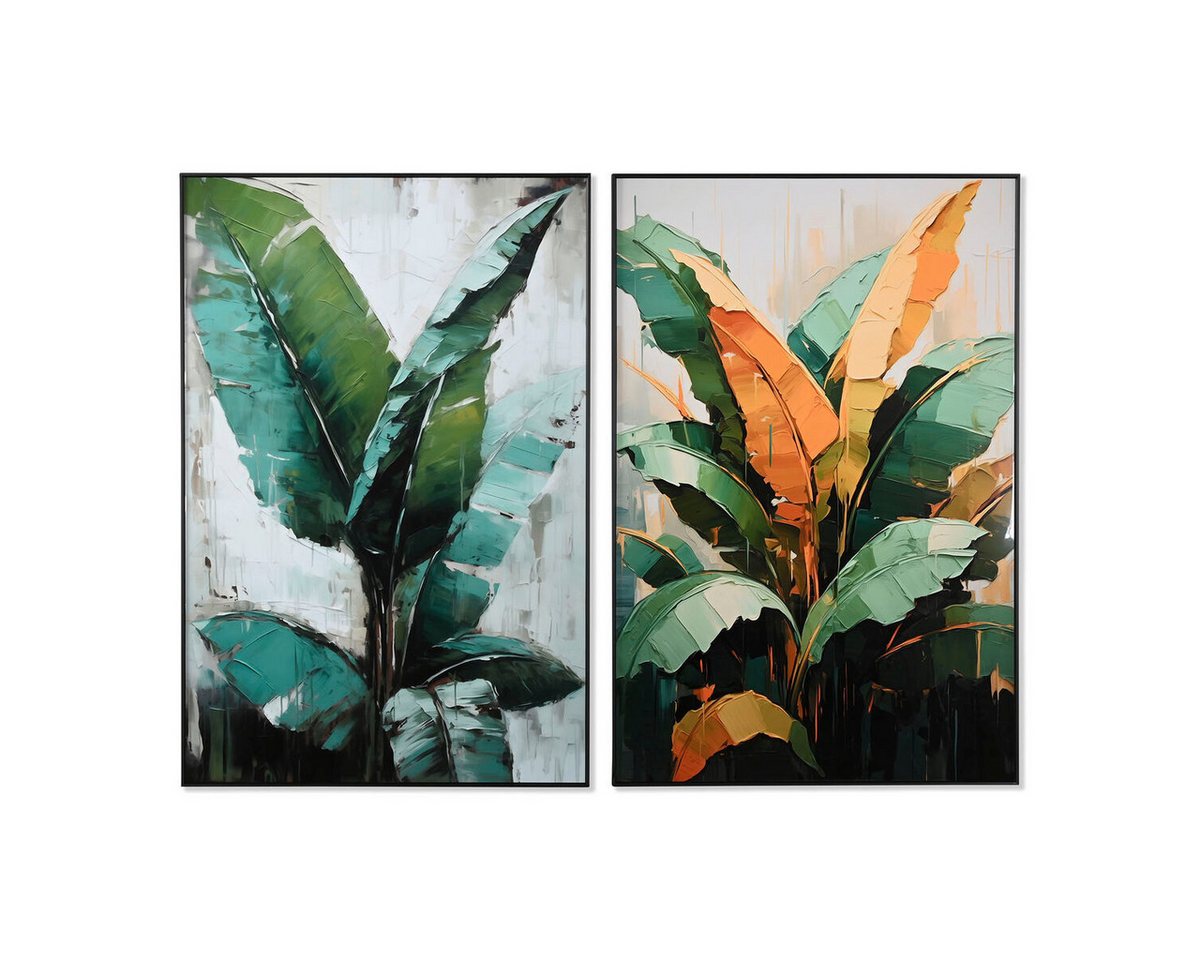 Bigbuy Bild Leinwand SanLov grün Palmen Tropical 80 x 3,5 x 120 cm 2 Stück Bigbuy Bild Leinwand SanLov grün Palmen Tropical 80 x 3,5 x 120 cm 2 Stück von Bigbuy
