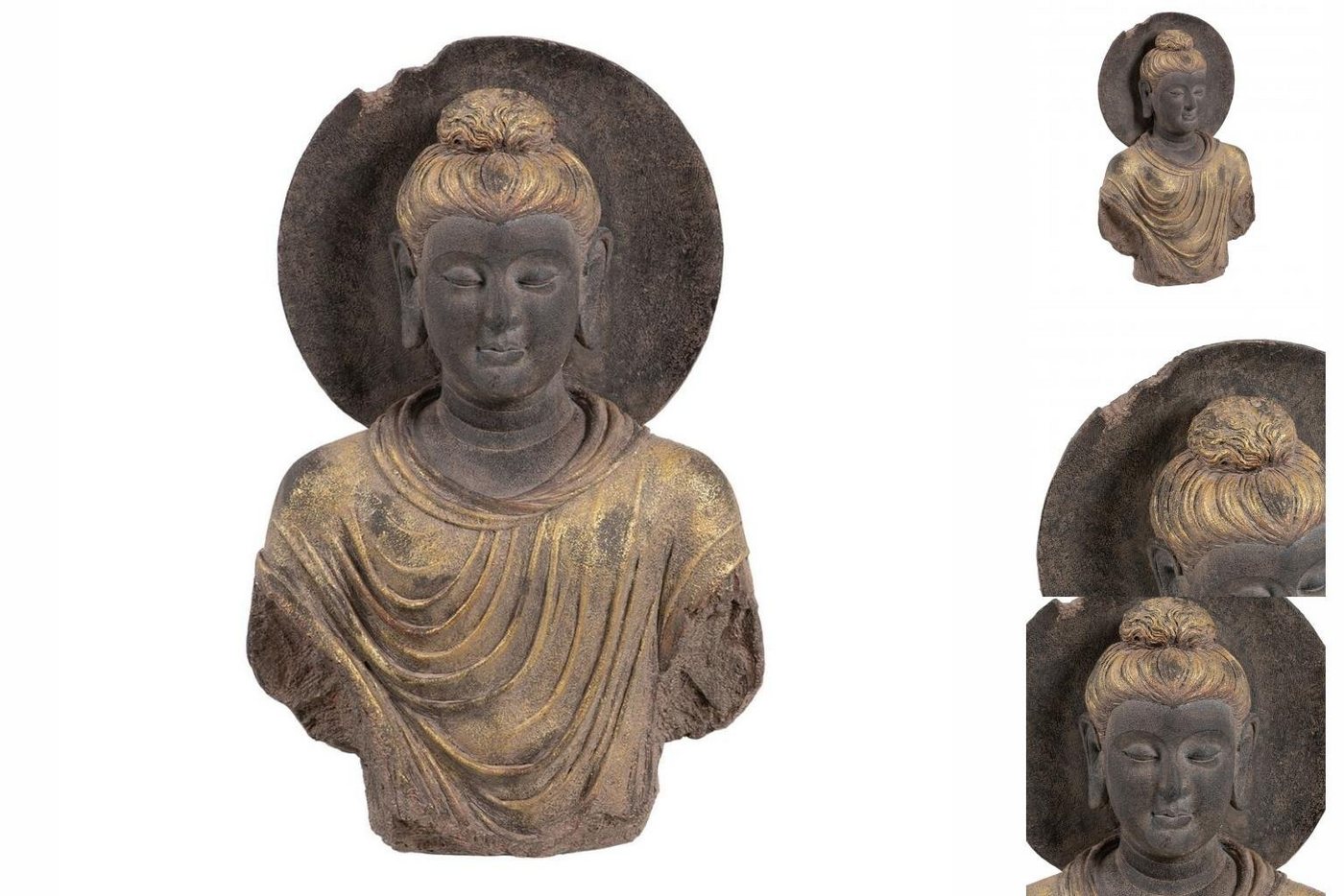 Bigbuy Dekoobjekt Büste 53 x 29 x 82 cm Buddha Harz von Bigbuy