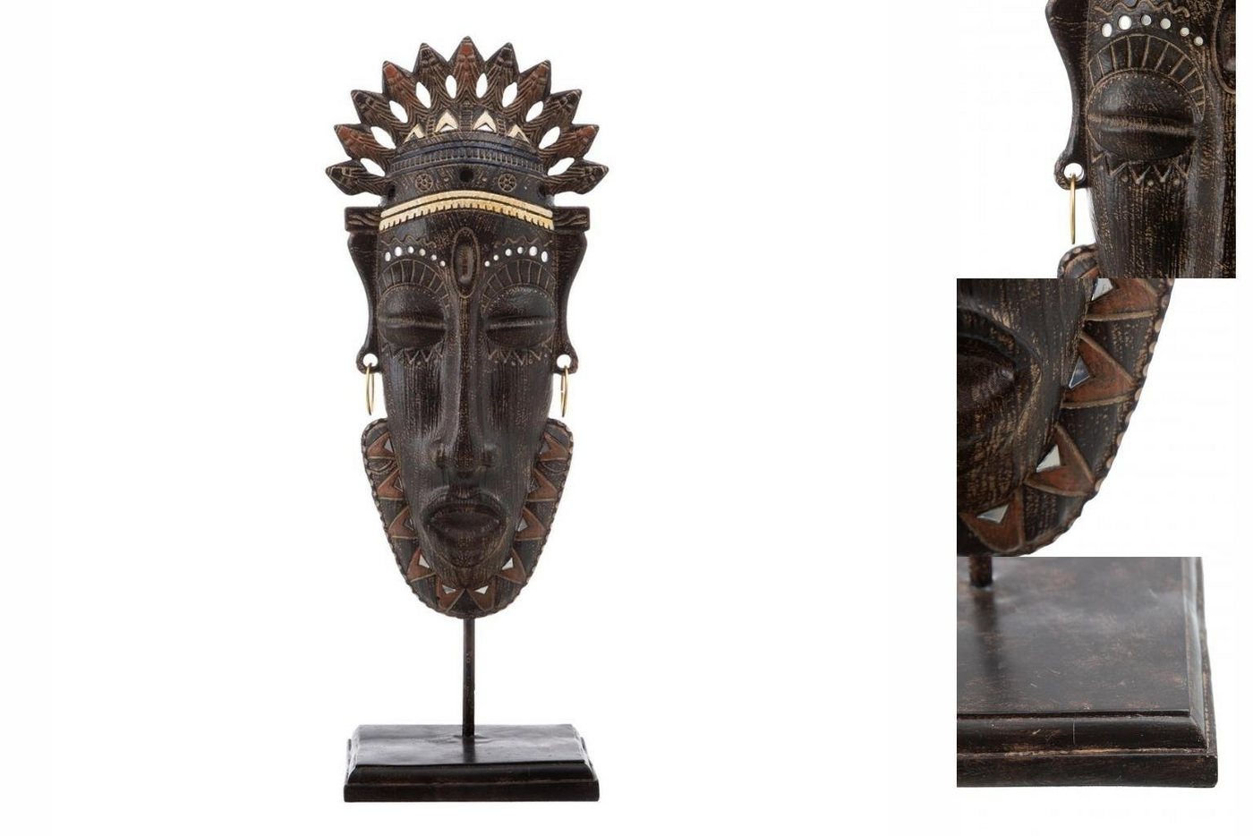 Bigbuy Dekoobjekt Deko-Figur 22 x 16 x 57 cm Afrikanerin von Bigbuy