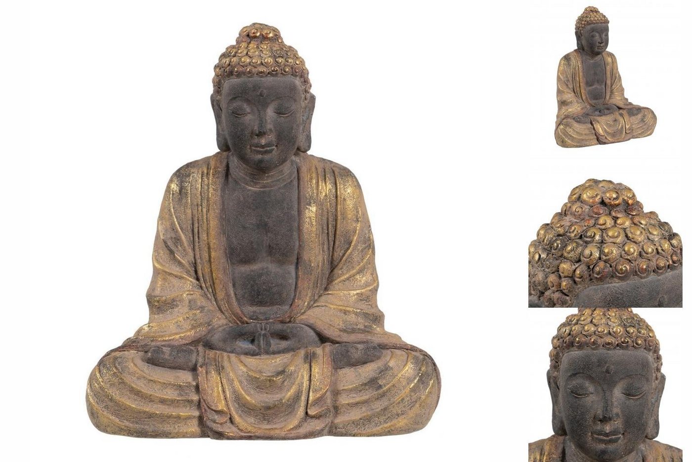 Bigbuy Dekoobjekt Skulptur 60 x 35 x 70 cm Buddha von Bigbuy