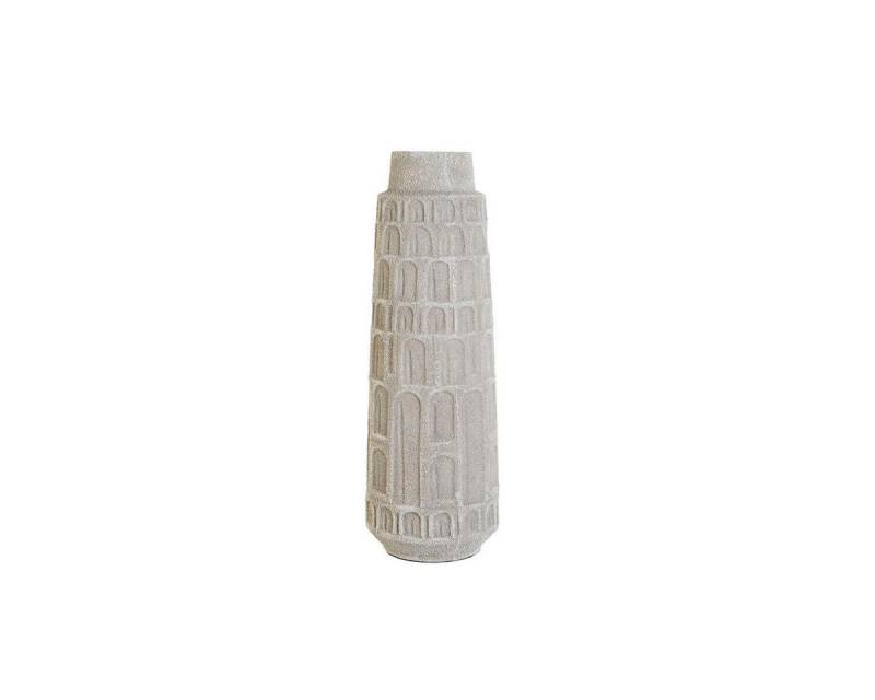 Bigbuy Dekovase SanLov Vase SanLov Weiß Harz 18 x 18 x 52 cm von Bigbuy