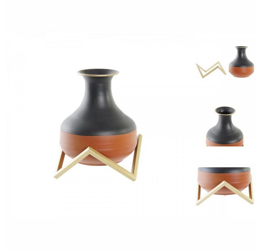 Bigbuy Dekovase »Vase DKD Home Decor Metall Bunt Moderne 20 x 20 x 23 cm« von Bigbuy
