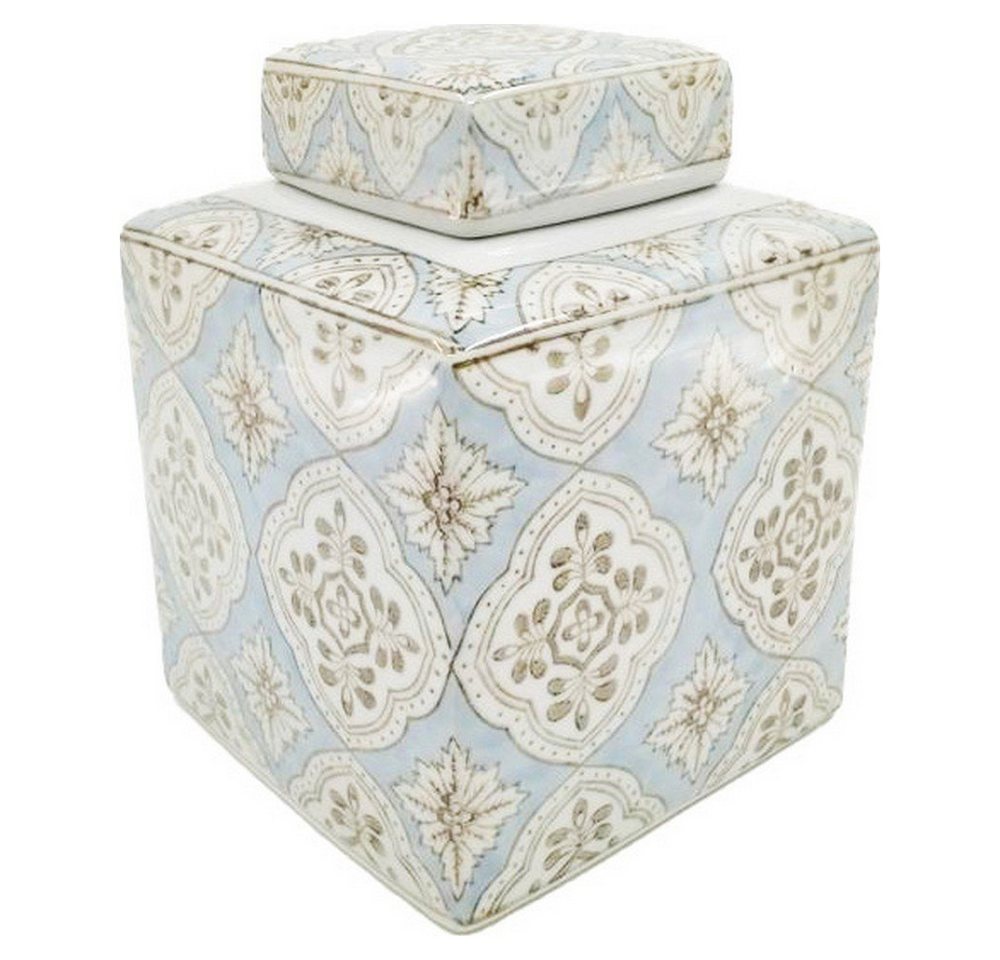 DKD Home Decor Dekovase Vase DKD Home Decor Porzellan Beige Blau Araber 155 x 155 x 215 cm von DKD Home Decor