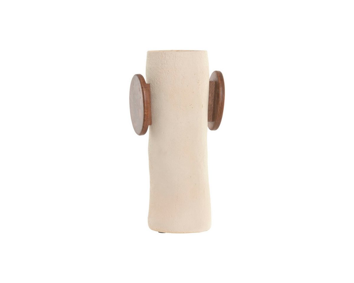 Bigbuy Dekovase Vase Home Braun Beige Mango-Holz Papiermaché Bigbuy Dekovase Vase Home Braun Beige Mango-Holz Papiermaché von Bigbuy