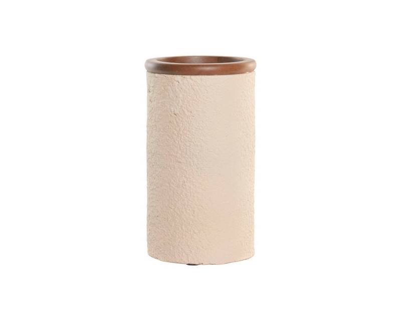 Bigbuy Dekovase Vase Home Braun Beige Terrakotta Mango-Holz 16 x 16 x 30 cm von Bigbuy