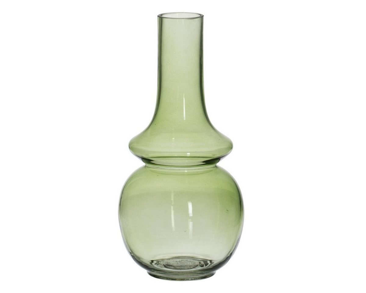 Bigbuy Dekovase Vase grün Kristall 12,5 x 12,5 x 26 cm von Bigbuy