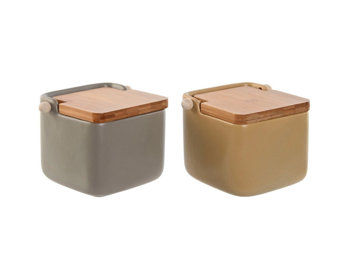 Bigbuy Gewürzstreuer SanLov Salzstreuer mit Deckel SanLov Beige Grau natürlich Bambus Dolom Bigbuy Gewürzstreuer SanLov Salzstreuer mit Deckel SanLov Beige Grau natürlich Bambus Dolom von Bigbuy