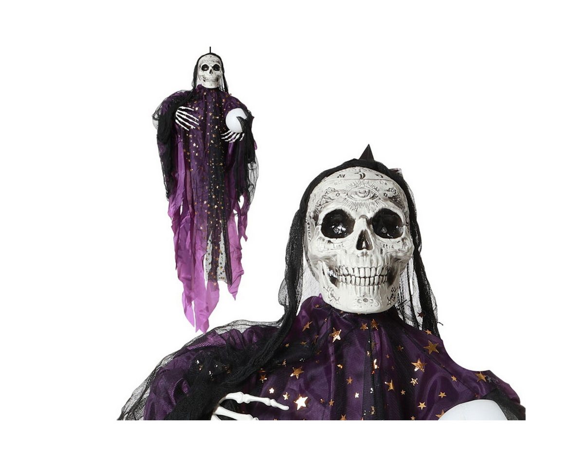Bigbuy Hängedekoration Halloween-Dekoration Skelett 180 x 80 x 16 cm Hexe von Bigbuy