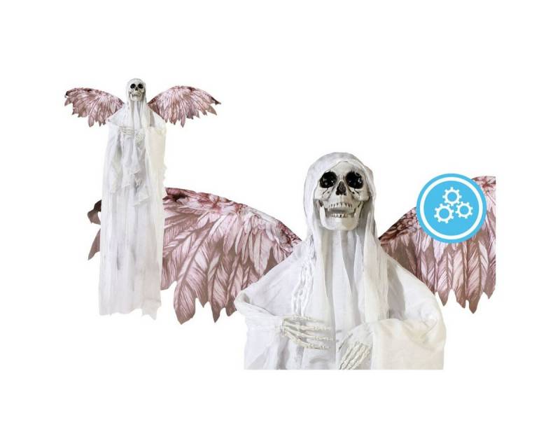 Bigbuy Hängedekoration Halloween-Dekoration Skelett 183 x 120 x 17 cm Weiß von Bigbuy