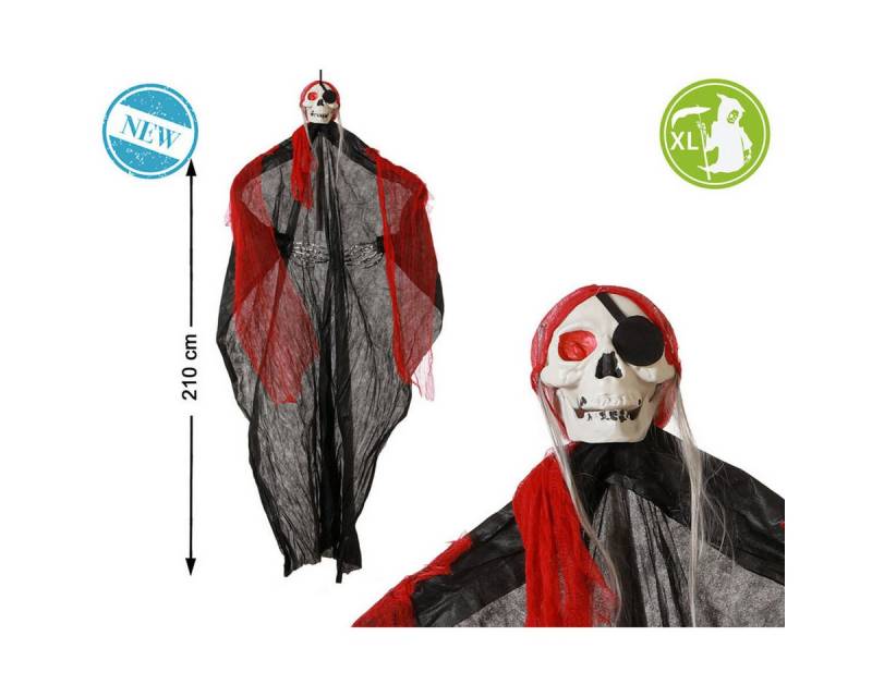 Bigbuy Hängedekoration Halloween-Dekoration Skelett 210 cm Bigbuy Hängedekoration Halloween-Dekoration Skelett 210 cm von Bigbuy