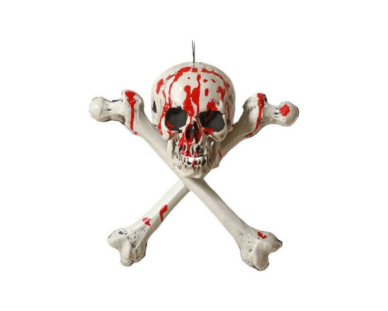 Bigbuy Hängedekoration Halloween-Dekoration Totenkopf 36 x 36 cm Bigbuy Hängedekoration Halloween-Dekoration Totenkopf 36 x 36 cm von Bigbuy