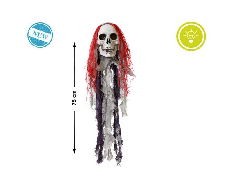 Bigbuy Hängedekoration Halloween-Dekoration Totenkopf 75 cm Bigbuy Hängedekoration Halloween-Dekoration Totenkopf 75 cm von Bigbuy