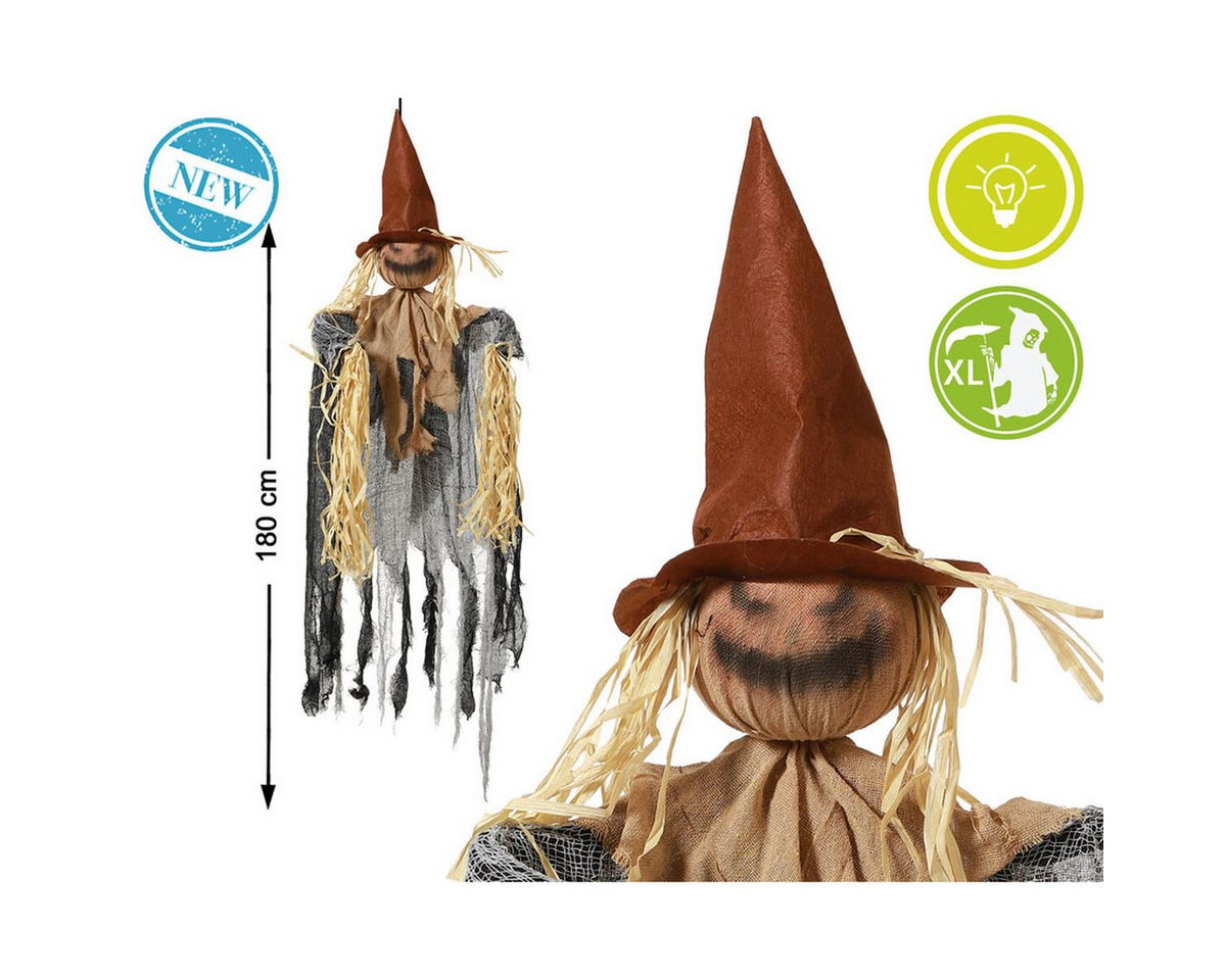 Bigbuy Hängedekoration Halloween-Dekoration Vogelscheuche 180 x 140 x 23 cm von Bigbuy