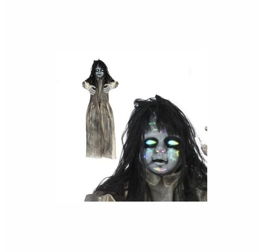 Bigbuy Hängedekoration Halloween Party Grusel Dekoration zum Aufhängen Gespenst 120 cm mit Li von Bigbuy