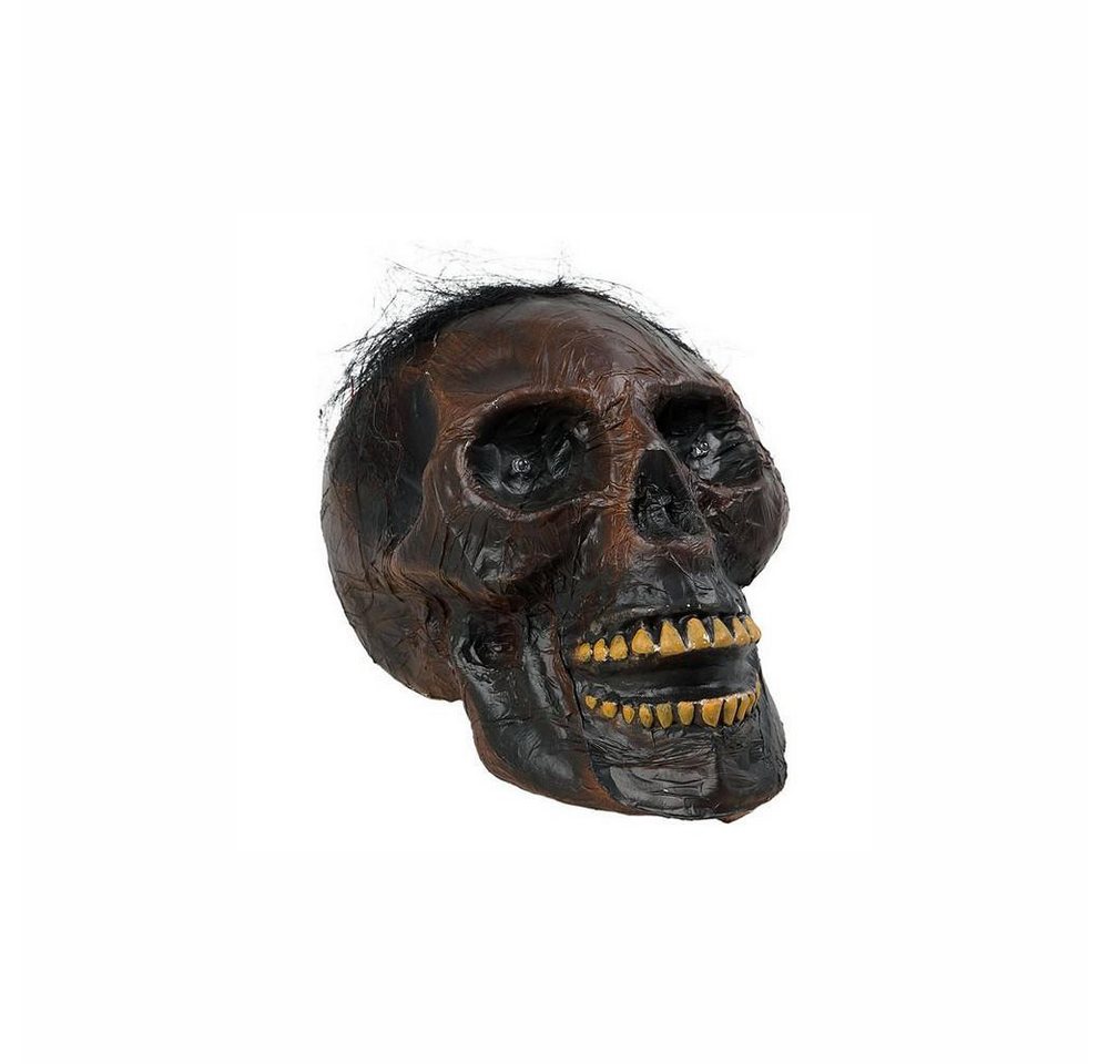 Bigbuy Hängedekoration TotenSchädel Voo Doo Braun Lichteffekte Skull Halloween Walpurgis von Bigbuy