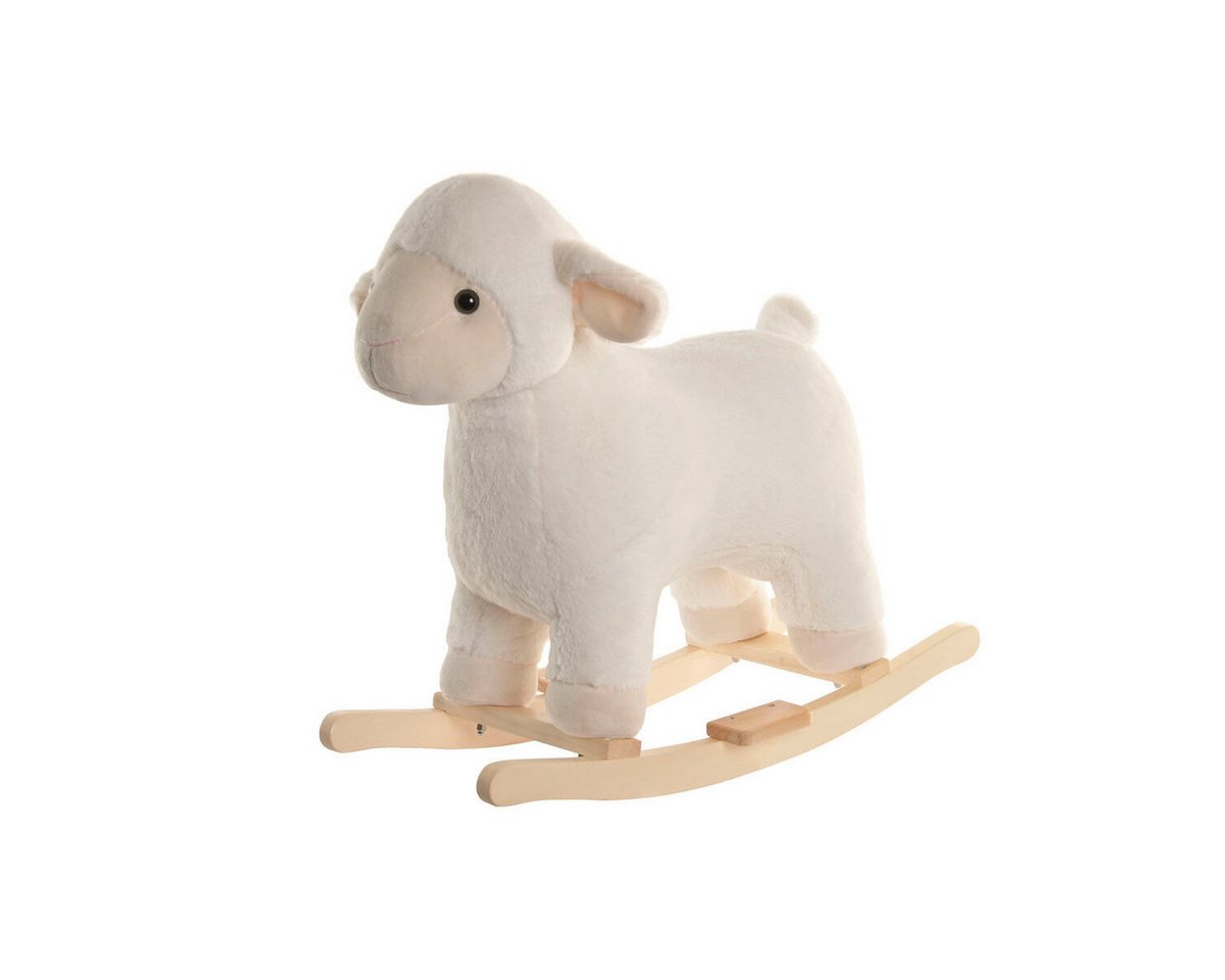 Bigbuy Schaukelstuhl Schaukelstuhl SanLove Weiß natürlich Schaf Bigbuy Schaukelstuhl Schaukelstuhl SanLove Weiß natürlich Schaf von Bigbuy