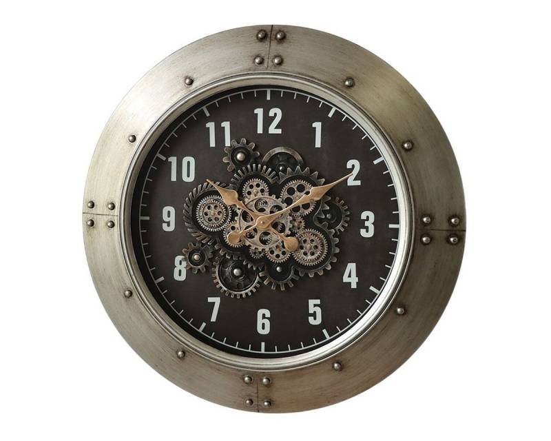 Bigbuy Uhr Wanduhr SanLove Schwarz Silberfarben Glas Eisen Loft 80 x 9 x 80 cm Bigbuy Uhr Wanduhr SanLove Schwarz Silberfarben Glas Eisen Loft 80 x 9 x 80 cm von Bigbuy