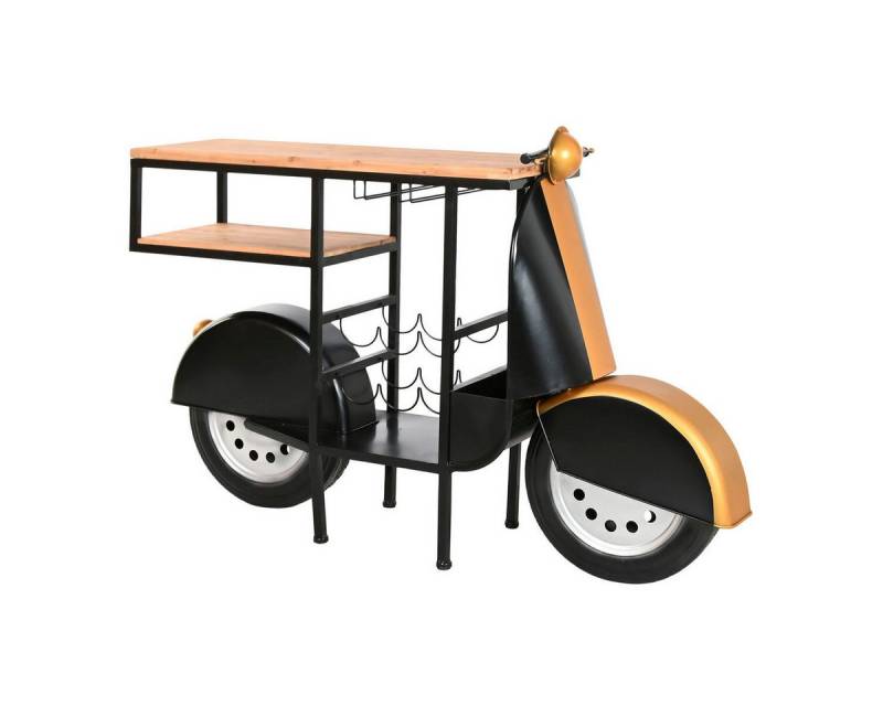 Bigbuy Weinregal Flaschenregal SanLove Schwarz Gold 134 X 36 X 92 CM Bigbuy Weinregal Flaschenregal SanLove Schwarz Gold 134 X 36 X 92 CM von Bigbuy