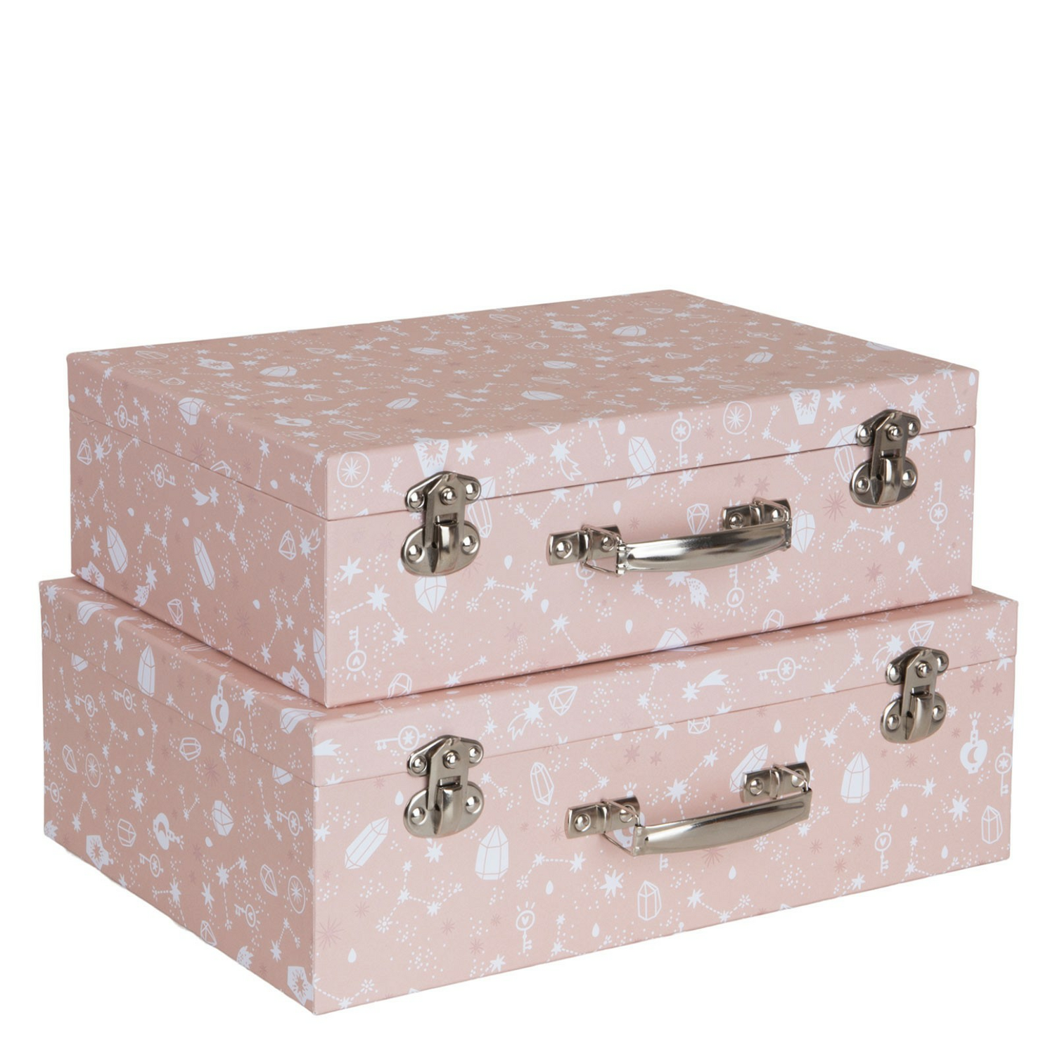 Bigso Box Of Sweden Siri Kinder Koffer Kofferset Reisekoffer 2er Set Pink Sky B-Ware Bigso Box Of Sweden Siri Kinder Koffer Kofferset Reisekoffer 2er Set Pink Sky B-Ware von Bigso Box of Sweden