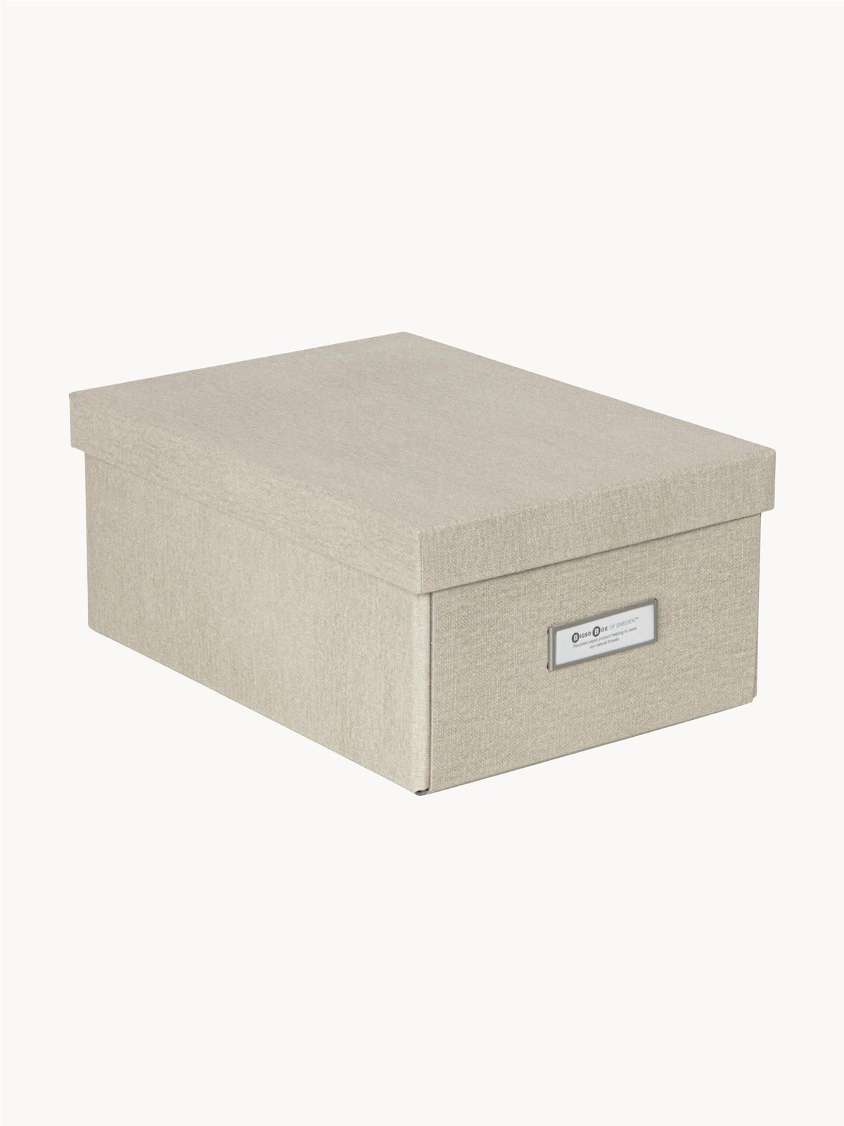 Faltbare Aufbewahrungsbox Karin, B 23 x T 32 cm von Bigso Box of Sweden