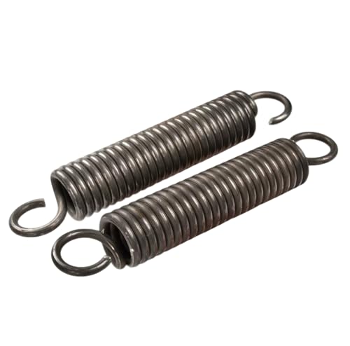 5 Stück Zugfeder 180 mm Freie Länge, 1.4 mm Drahtdurchmesser, 15 mm OD, Doppelhaken-Zugfeder aus Federstahl 5 Stück Zugfeder 180 mm Freie Länge, 1.4 mm Drahtdurchmesser, 15 mm OD, Doppelhaken-Zugfeder aus Federstahl von Bihahyj