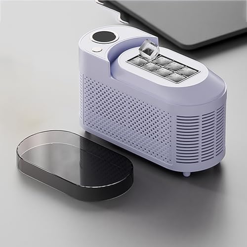 Tragbarer Eiswürfelgenerator mit dualer Stromversorgung – kompatibel mit Autosteckdose und Wechselstrom, benutzerfreundliche LED-Anzeigen, kompakte Würfelaufbewahrung for Wohnmobile/Tiny Homes(Purple) Tragbarer Eiswürfelgenerator mit dualer Stromversorgung – kompatibel mit Autosteckdose und Wechselstrom, benutzerfreundliche LED-Anzeigen, kompakte Würfelaufbewahrung for Wohnmobile/Tiny Homes(Purple) von BiiKoon