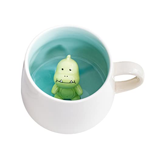 3D Tasse mit Schlange, 3d Tier Tasse, Tasse aus Keramik 12oz Handgemachte Figur Milch Tasse, Lustige Geschenke für frauen Freunde Kinder Mädchen Frau Geburtstagsgeschenk(Schlange) von Biigming