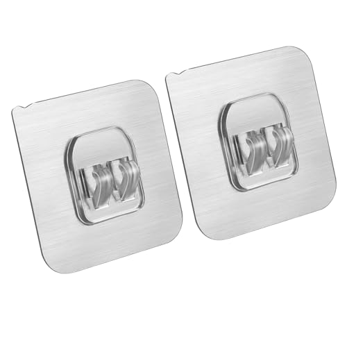 Biitfuu 2pcs Verstellbare Transparente Hochleistungs -Wall -Haken für Küchenbadezimmer Büro, Lagerungsfreie Kleberhaken für Sicheres Halten von Artikeln Biitfuu 2pcs Verstellbare Transparente Hochleistungs -Wall -Haken für Küchenbadezimmer Büro, Lagerungsfreie Kleberhaken für Sicheres Halten von Artikeln von Biitfuu