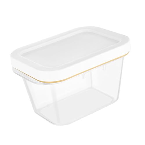 Biitfuu Stahlbutter -Aufbewahrungsbox aus Edelstahl Organisieren und Schützen Lebensmittelbehälter für Küchenarbeitsplatte von Biitfuu