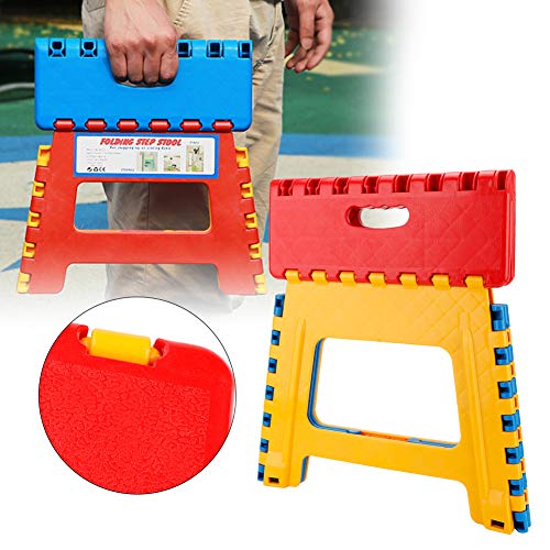 Biitfuu Tragbarer Kleiner Smallstuhl Faltbar Sicher Tragend für Spielplatzthermoplastik (#1) von Biitfuu