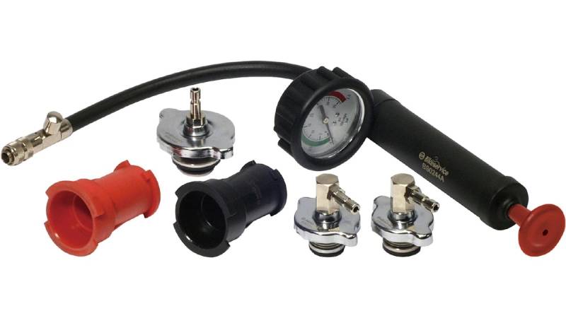 Bikeservice Kühlersystemtester 6-teilig von Bikeservice