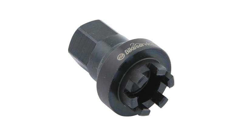 Bikeservice Nutmutternschlüssel 19 mm, 6-Zapfen von Bikeservice