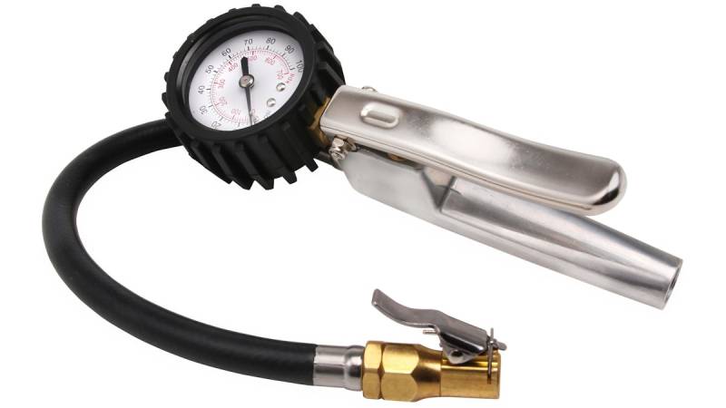 Bikeservice Reifenfüllmessgerät 0 – 7 bar von Bikeservice