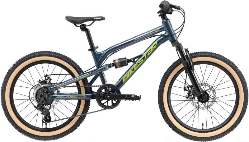 Bikestar Jugendfahrrad, 7 Gang Shimano RD-TY21 Schaltwerk, Kettenschaltung von Bikestar