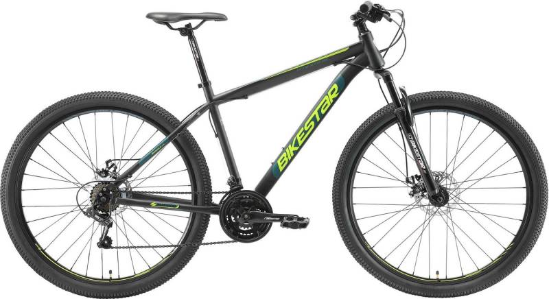 Bikestar Mountainbike, 21 Gang Shimano RD-TY300 Schaltwerk, Kettenschaltung von Bikestar