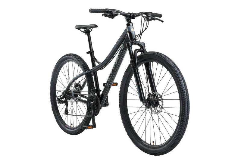 Bikestar Mountainbike 29 Zoll, ab 169 cm, Aluminium, Damen, Herren, 21 Gang Shimano Tourney RD-TY300 Schaltwerk, Kettenschaltung, Scheibenbremse, Rahmen 45.7 cm, Hardtail von Bikestar
