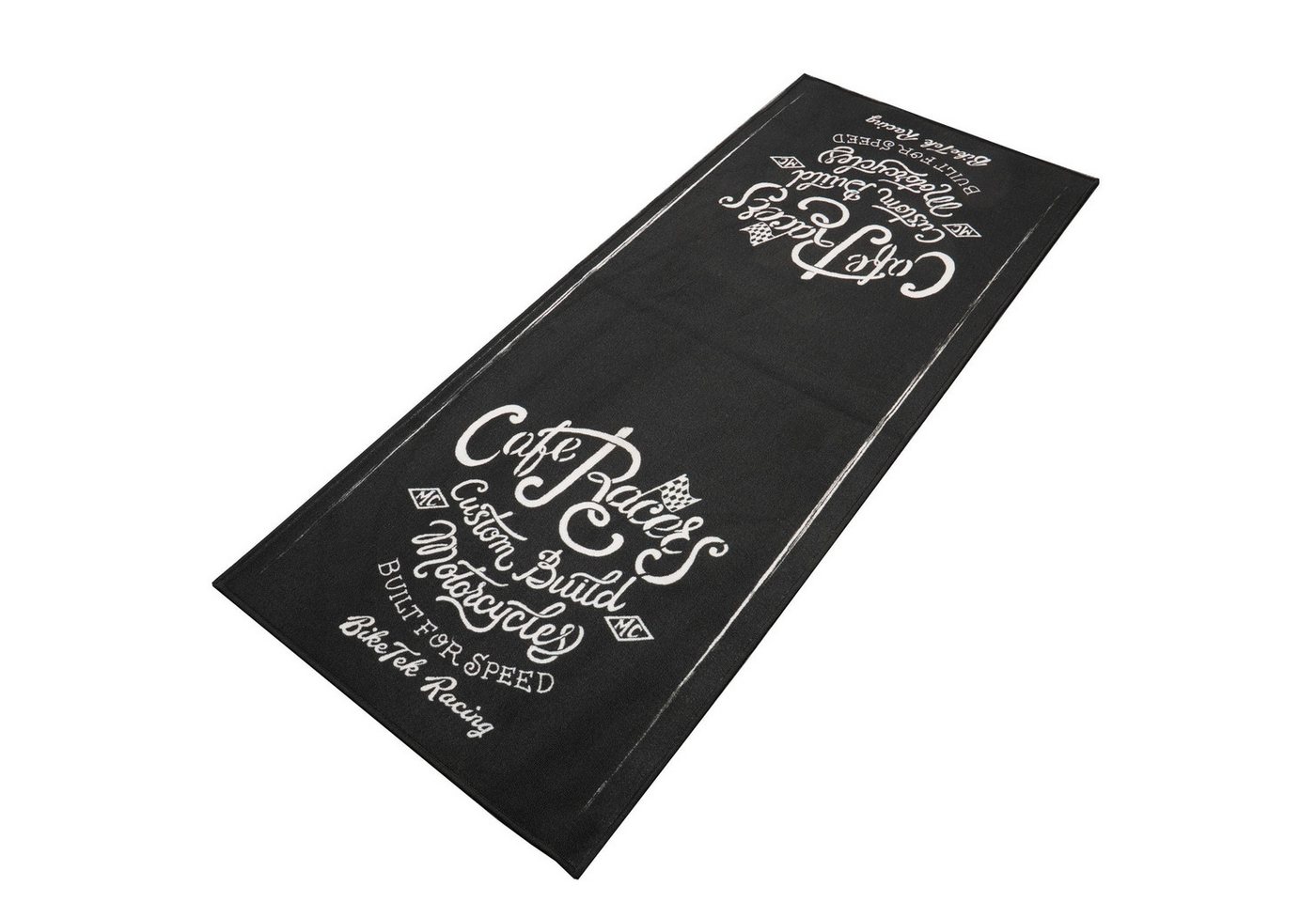 Biketek Designteppich BikeTek Motorradteppich Cafe Racer / Custom S7 von Biketek