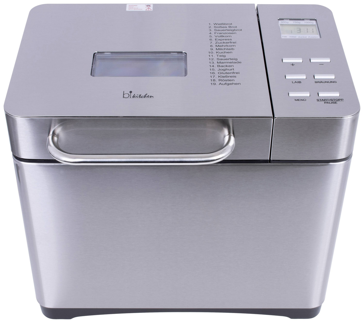 Bi Kitchen Bake 501 Brotbackautomat Mit Messbecher Display Automat Küchengerät B-Ware von Bikitchen