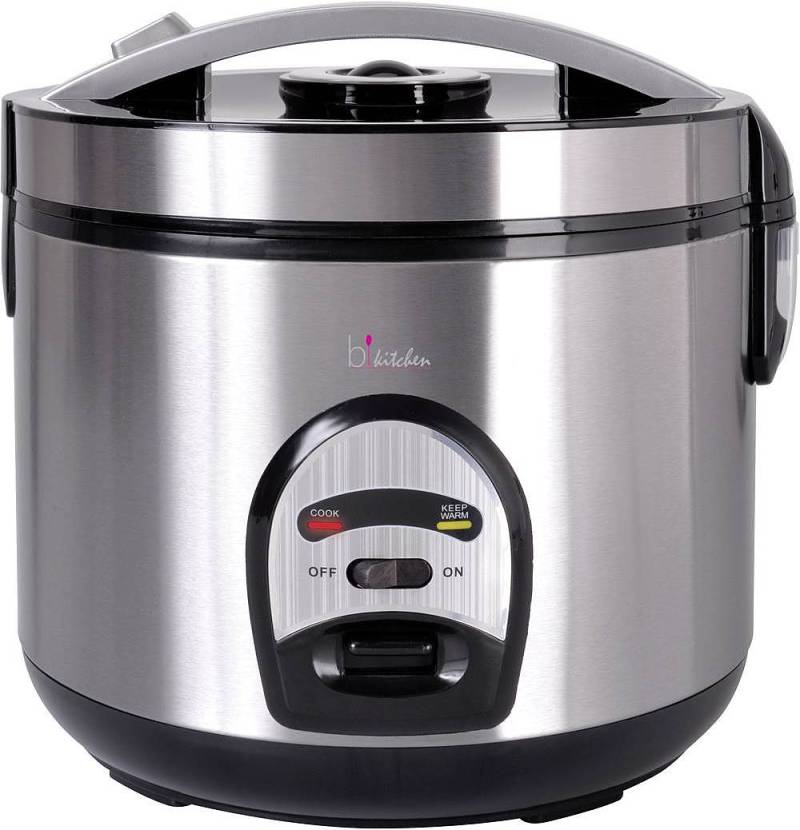 Bi Kitchen Reiskocher Gemüsegarer Dampfgarer Edelstahl 4 L Antihaftbeschichtet B-Ware von Bikitchen