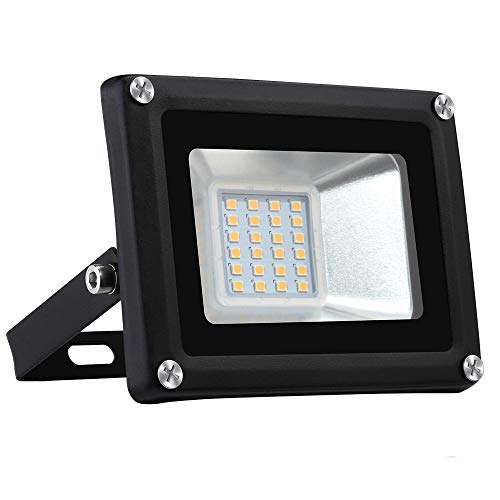Bikuer LED Strahler,20W Warmweiß LED Scheiwerfer Superhell 2000LM Strahler Außen 3000K Fluter IP65 Wasserdicht Flutlicht Außenstrahler für Sportplatz Garage Garten Hinterhof Bikuer LED Strahler,20W Warmweiß LED Scheiwerfer Superhell 2000LM Strahler Außen 3000K Fluter IP65 Wasserdicht Flutlicht Außenstrahler für Sportplatz Garage Garten Hinterhof von Bikuer