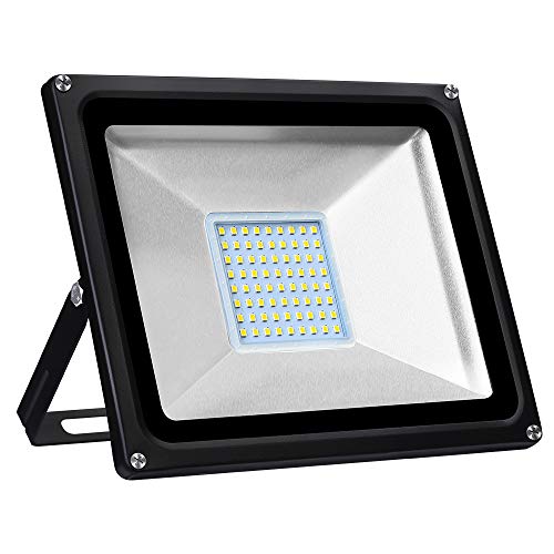 Bikuer LED Strahler,50W Warmweiß LED Scheiwerfer Superhell 5000LM Strahler Außen 3000K Fluter IP65 Wasserdicht Flutlicht Außenstrahler für Sportplatz Garage Garten Hinterhof Bikuer LED Strahler,50W Warmweiß LED Scheiwerfer Superhell 5000LM Strahler Außen 3000K Fluter IP65 Wasserdicht Flutlicht Außenstrahler für Sportplatz Garage Garten Hinterhof von Bikuer