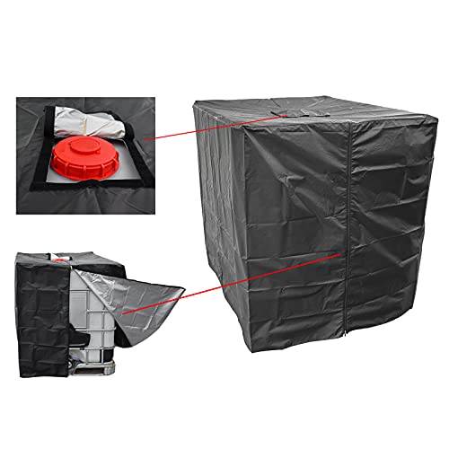 IBC Tank Abdeckung, Upgrade 420D Abdeckplane für Wassertank 1000L, IBC Container , Abdeckplane Schutzhülle Schutzhaube Schutzplane Geeignet für IBC-Tank Behälter Container Regenwassertank IBC Tank Abdeckung, Upgrade 420D Abdeckplane für Wassertank 1000L, IBC Container , Abdeckplane Schutzhülle Schutzhaube Schutzplane Geeignet für IBC-Tank Behälter Container Regenwassertank von Bikuer
